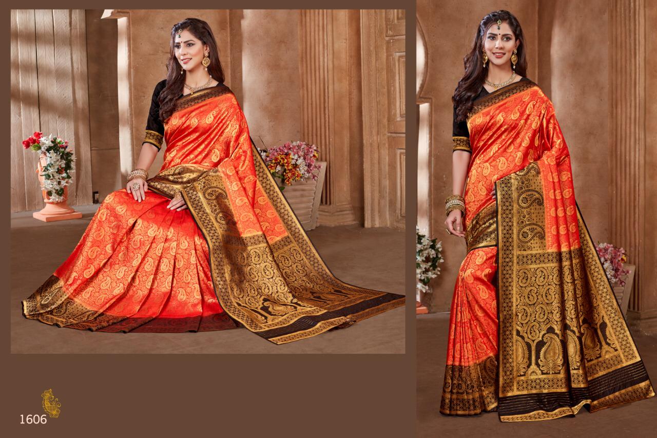 Jyotsna Saree Presents Kanjivaram Vol-3 Beautiful Designer Silk Sarees Catalog Collection