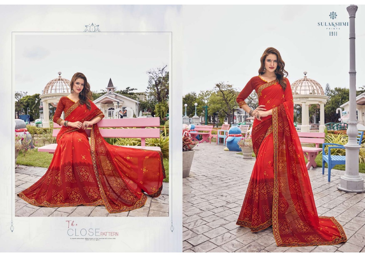 Sulakhsmi Presents Aaloka Vol-12 Fancy Beautiful Printed Sarees Catalog Wholesaler