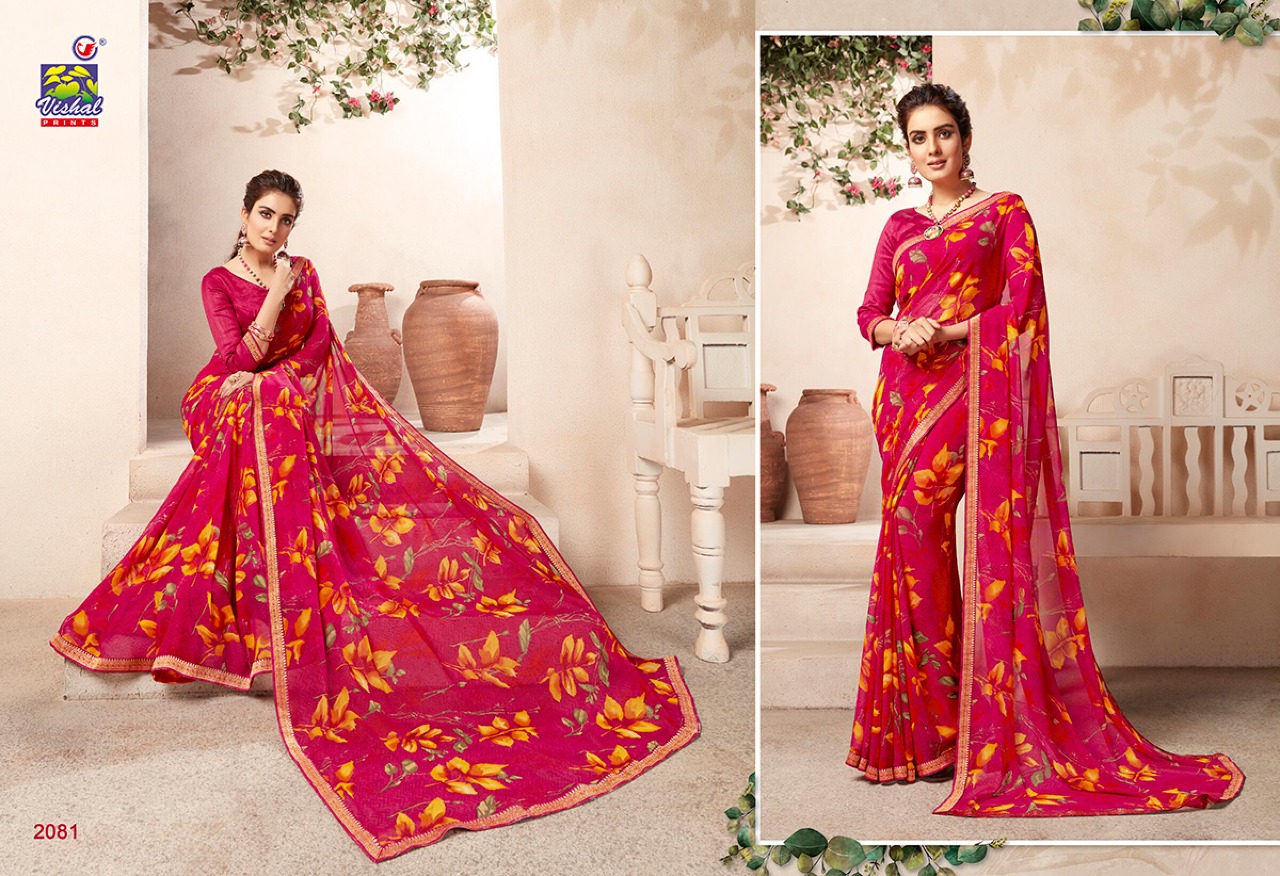 Vishal Sarees Presents Eternity Vol-2 Georgette Printed Sarees Catalog Wholesaler