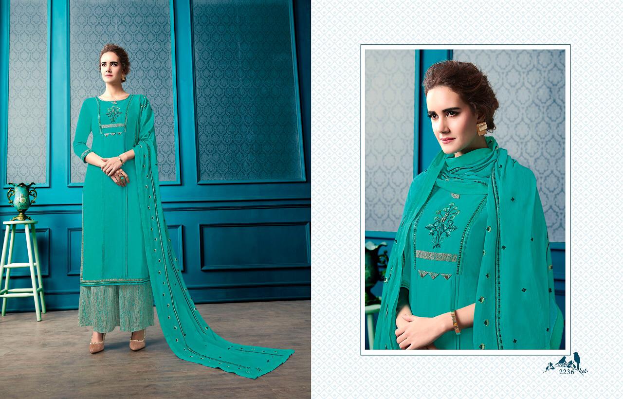 Rangoon Presents Bliss Flex Cotton Straight Long Kurtis With Plazzo Collection At Wholesale