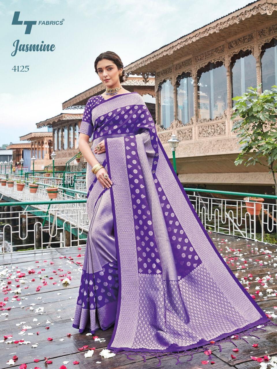 Lt Fashion Presents Jasmine Beautiful Silk Sarees Wholesaler