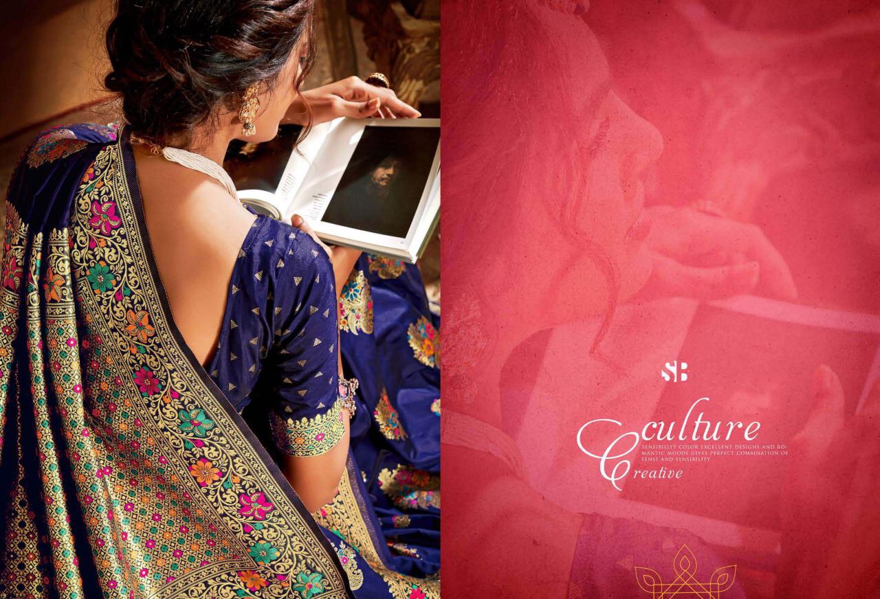 Radharani 401 To 424 By Shruti Beautiful Designer Marraige Wear Banarasi Silk Sarees Catalog Wholesaler