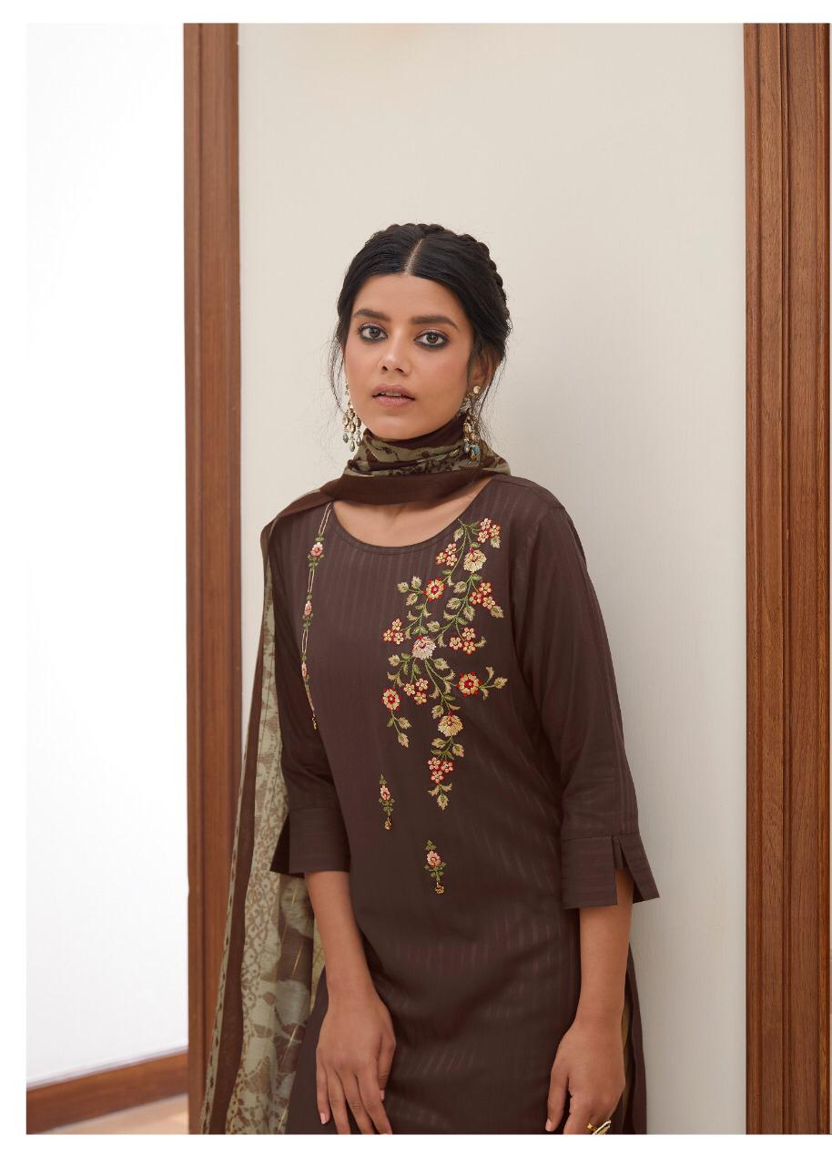 Liliy And Lali Presents Mahima Fancy Viscose Pattern With Embriodary Work Kurtis With Pant Catalog Collection