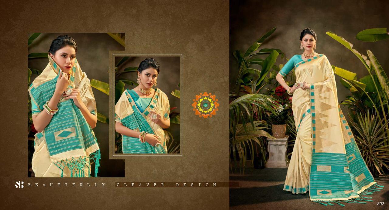 Shruti Presents Swarupa 801 To 812 Series Fancy Silk Sarees Catalog Wholesaler
