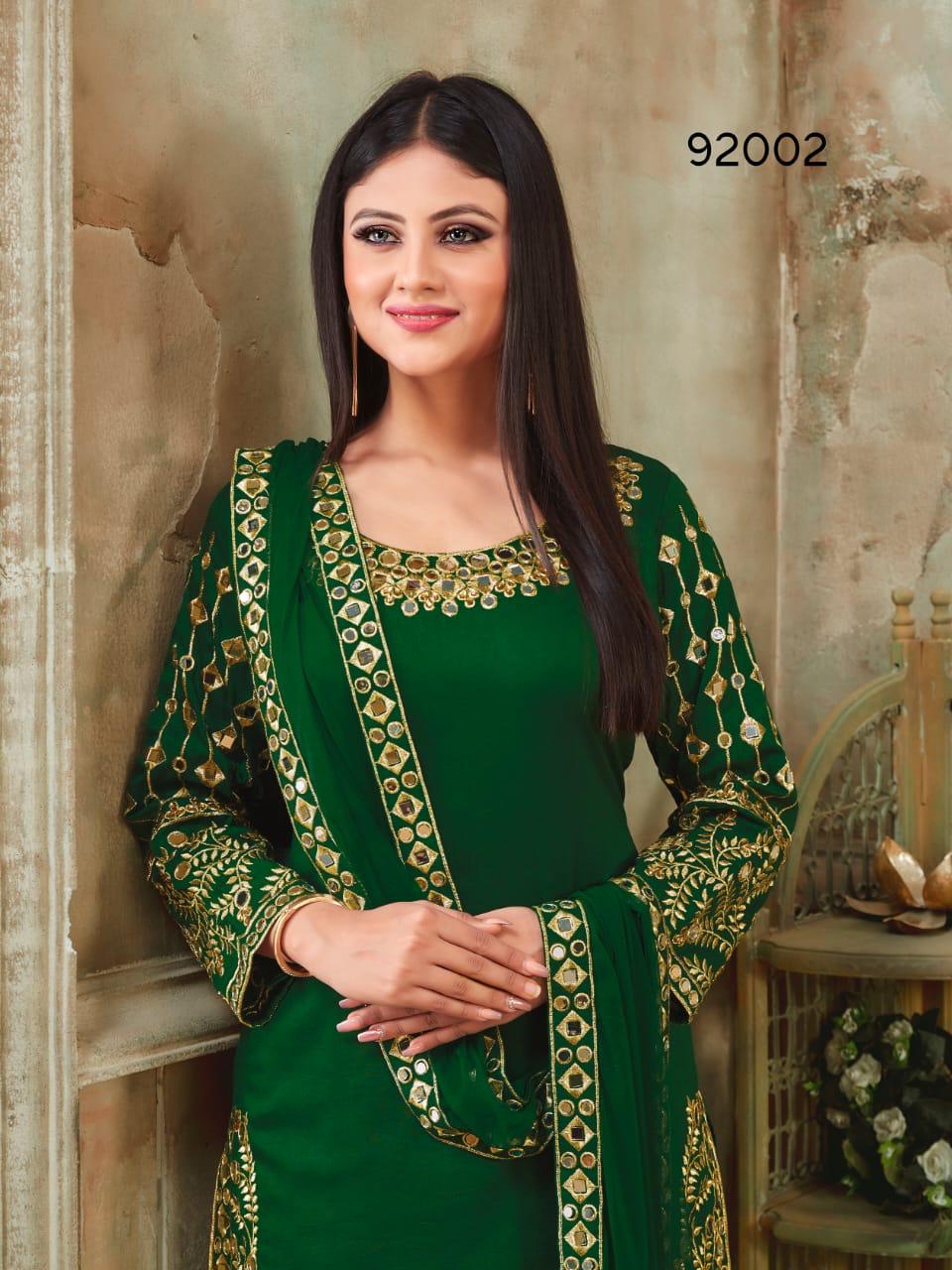 Twisha Presents Aanaya Vol-92 Party Wear Punjabi Style Patiyala Salwar Suit Wholesaler