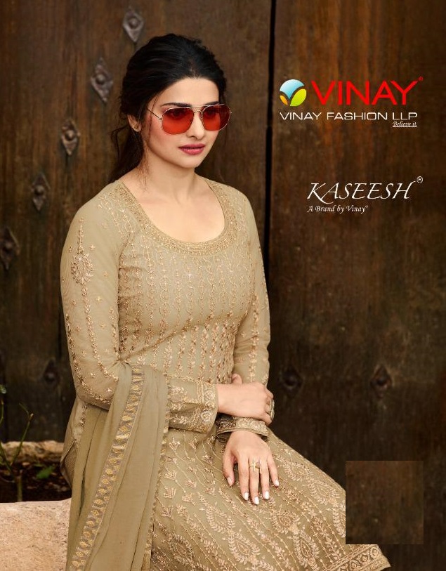 Vinay Presents Kaseesh Dulhan Prachi Desai Bollywood Style Heavy Net With And Handwork Sarovski Work Plazzo