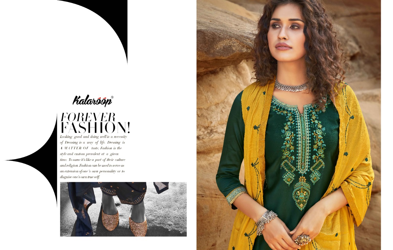 Kalaroop Presents Fashion Of Patiyala Vol-29 Jam Silk Cotton Readymade Patiala Salwar Suit Wholesaler