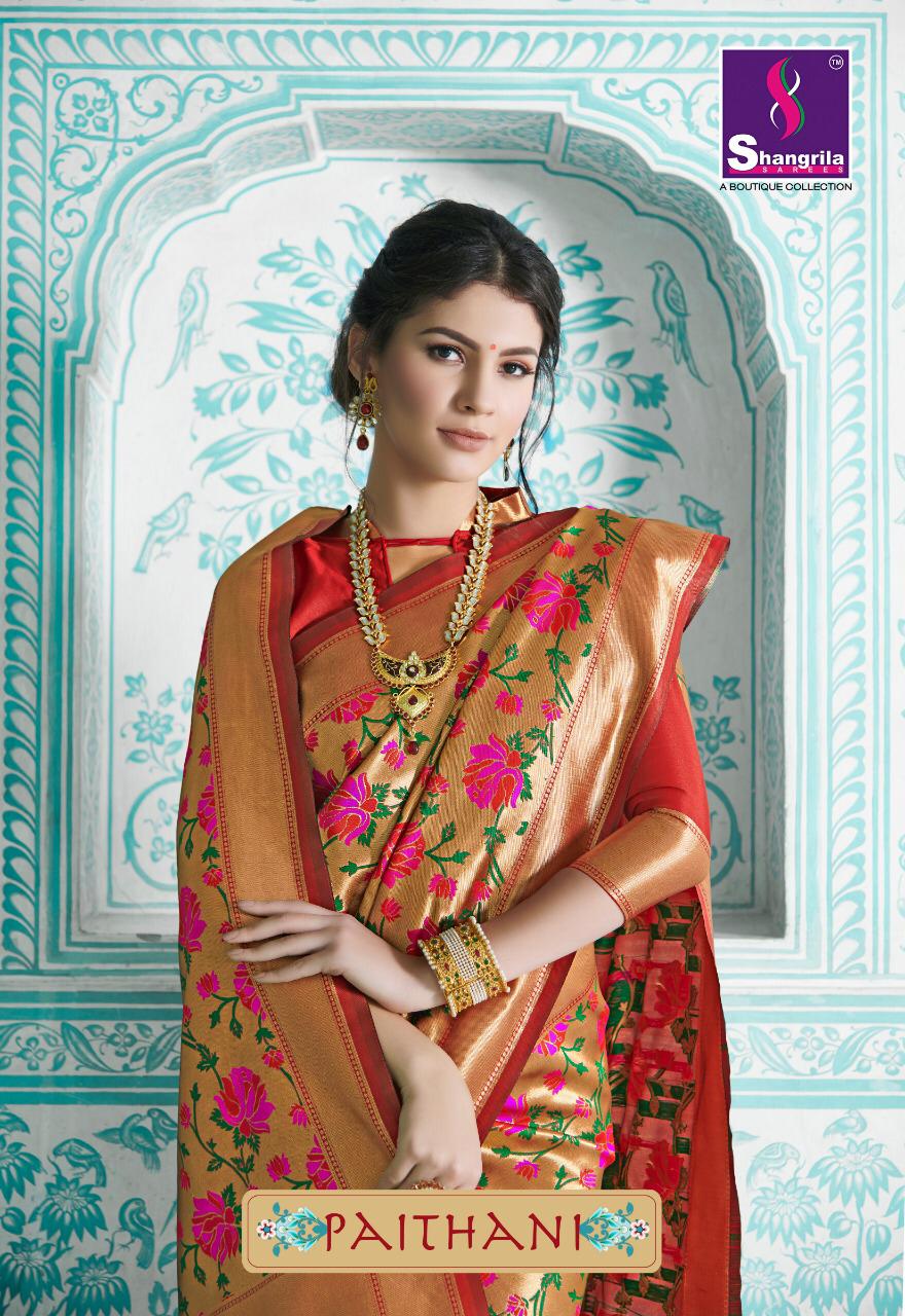 party wear paithani saree