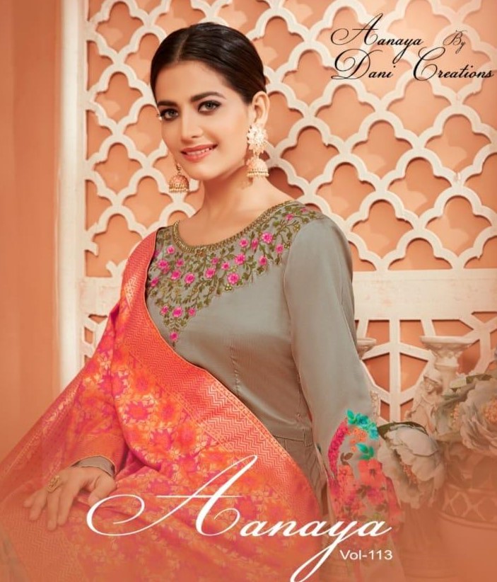 Twisha Presents Aanaya Vol-113 Designer Anarkali Salwar Suit Wholesale