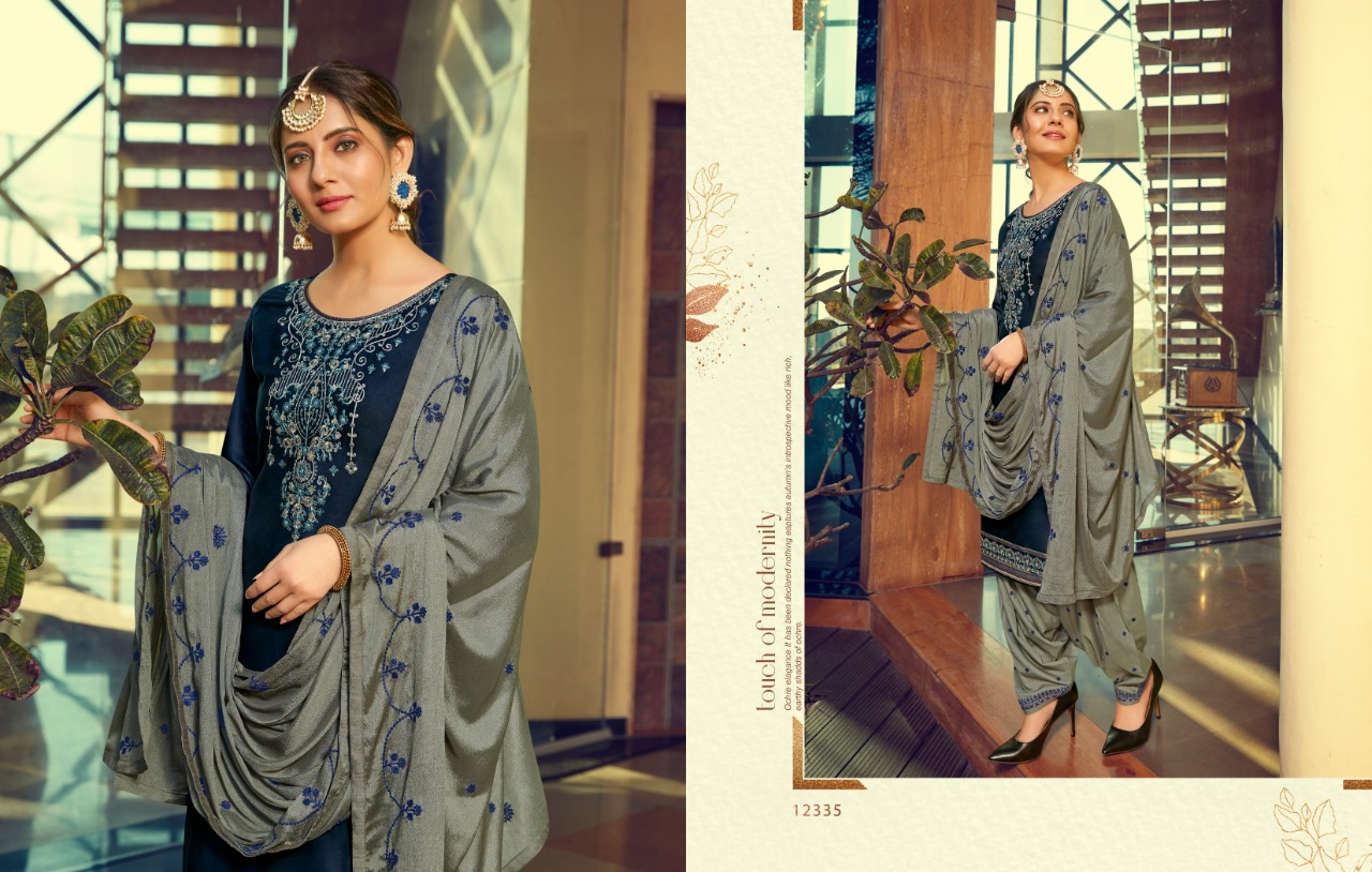 Kalaroop Presents Fashion Of Patiyala Vol-30 Jam Silk Cotton Readymade Patiala Salwar Suit Wholesaler