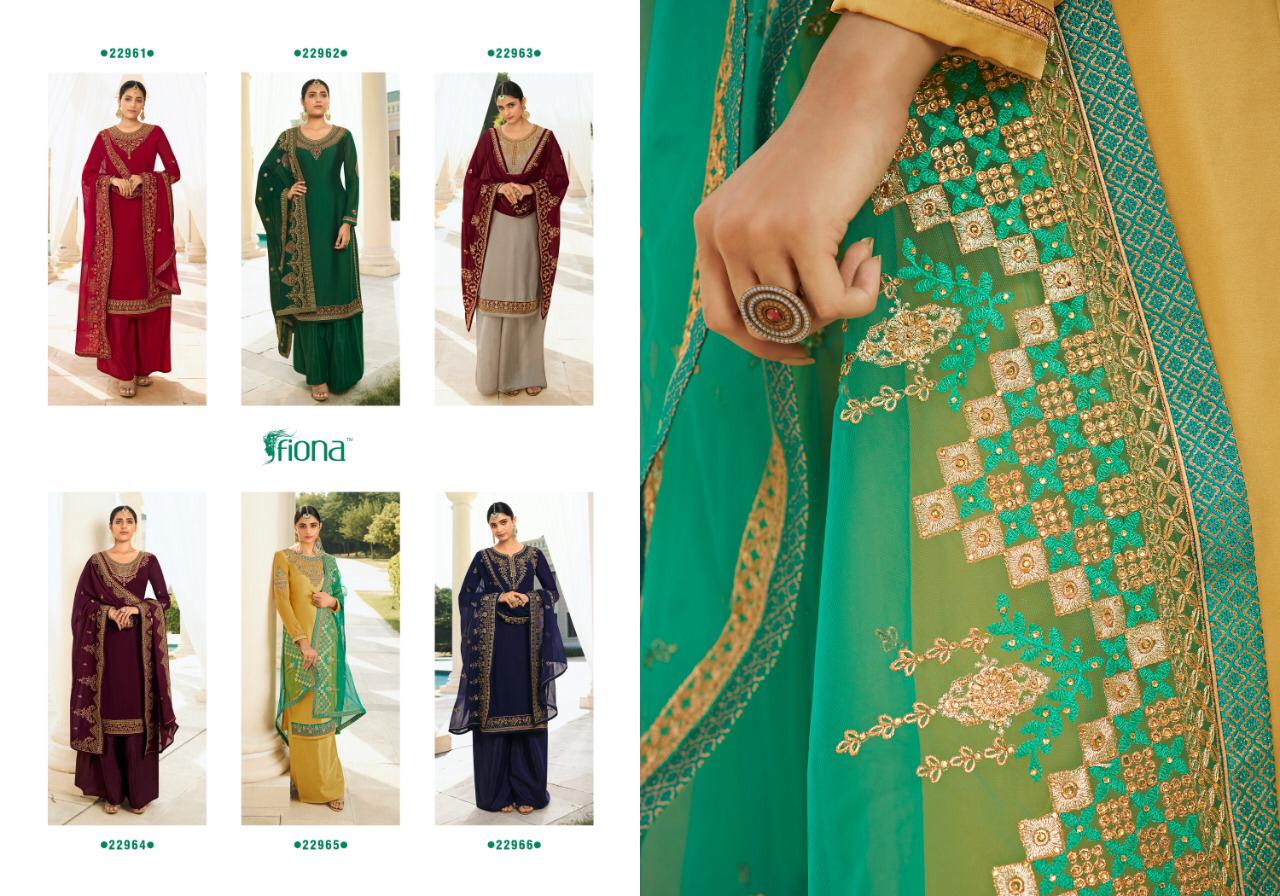 Fiona Presents Gulshan Georgette Designer Festival Wear Salwar Kameez Cataloge