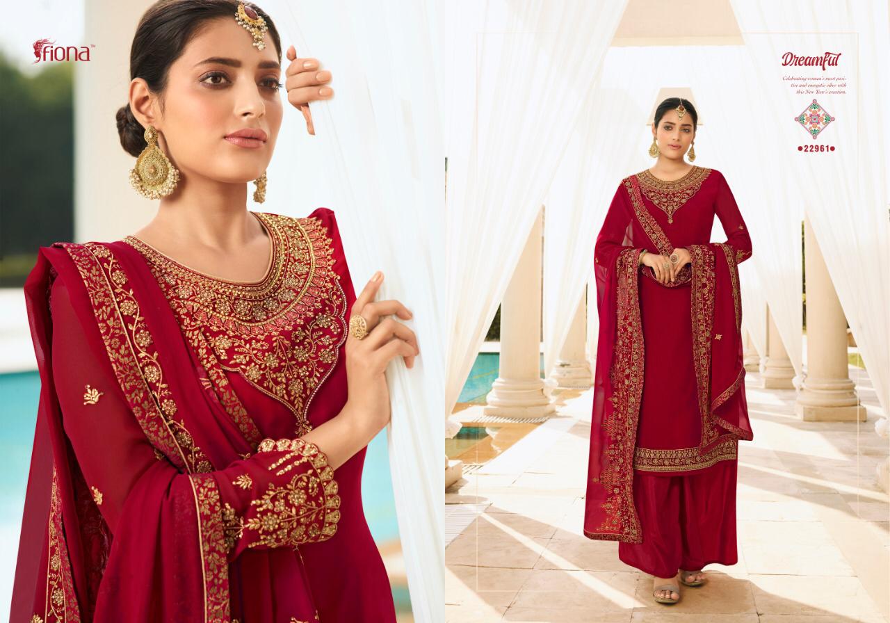 Fiona Presents Gulshan Georgette Designer Festival Wear Salwar Kameez Cataloge