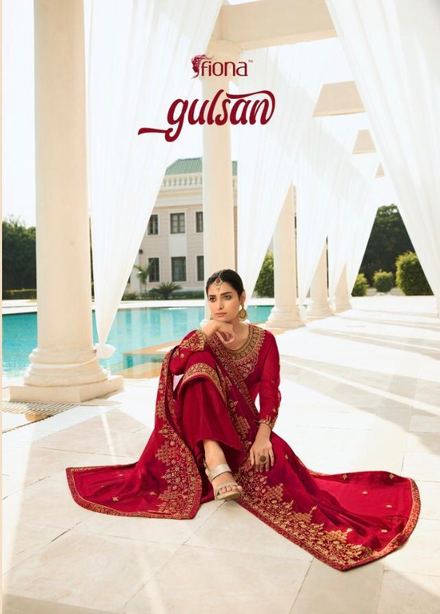 Fiona Presents Gulshan Georgette Designer Festival Wear Salwar Kameez Cataloge