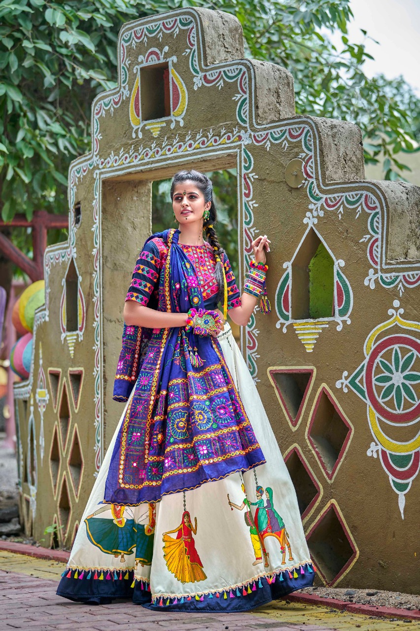 gujarati style ghagra choli