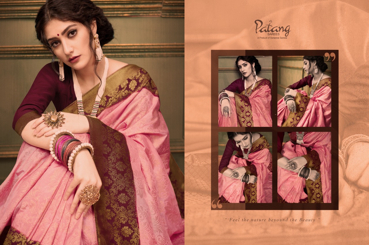 Patang Presents Softysilk Beautiful Rich Collection Of Pure Banarasi Silk Sarees Upcoming Marriage Session Sarees Collection