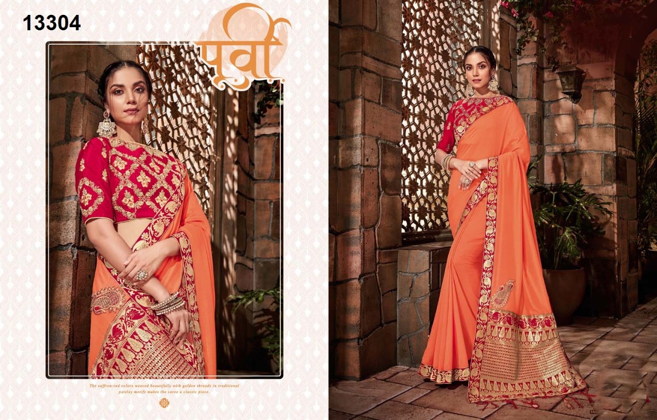 Mahotsav Presents Nayonika Rajsuya Designer Exclusive Partywear Sarees Wholesaler