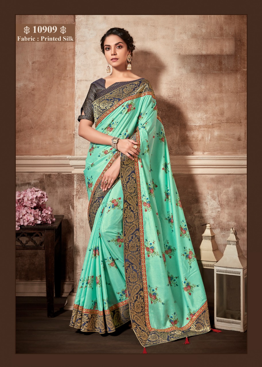Mahotsav Presents Norita 10900 Mirayaa Party Wear Designer Sarees Catalogue Wholesaler