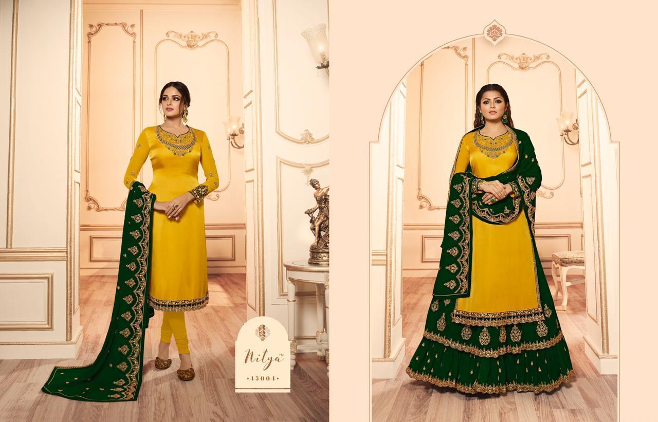 Lt Presents Nitya Vol-145 Exclusive Designer Bridal Top With Lehenga And Salwar Collection At Wholesale