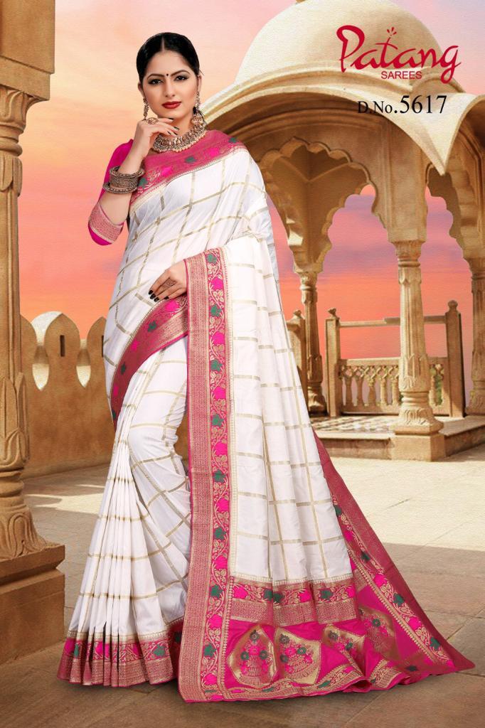 Patang Presents Panetar Special Marraige Wear Sarees Collection At Wholesale