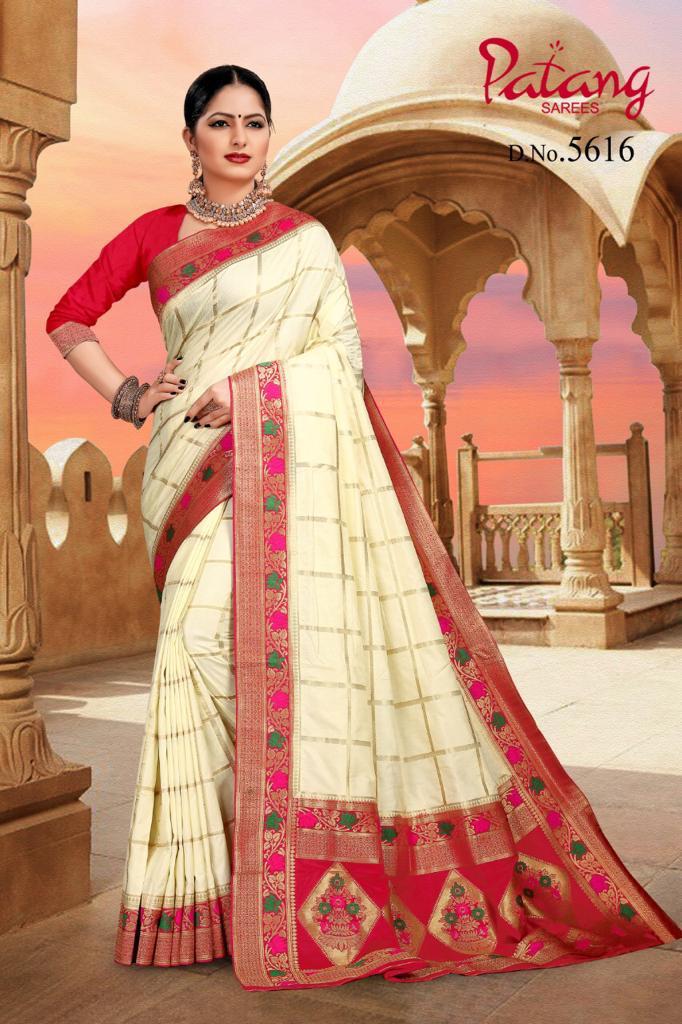 Patang Presents Panetar Special Marraige Wear Sarees Collection At Wholesale