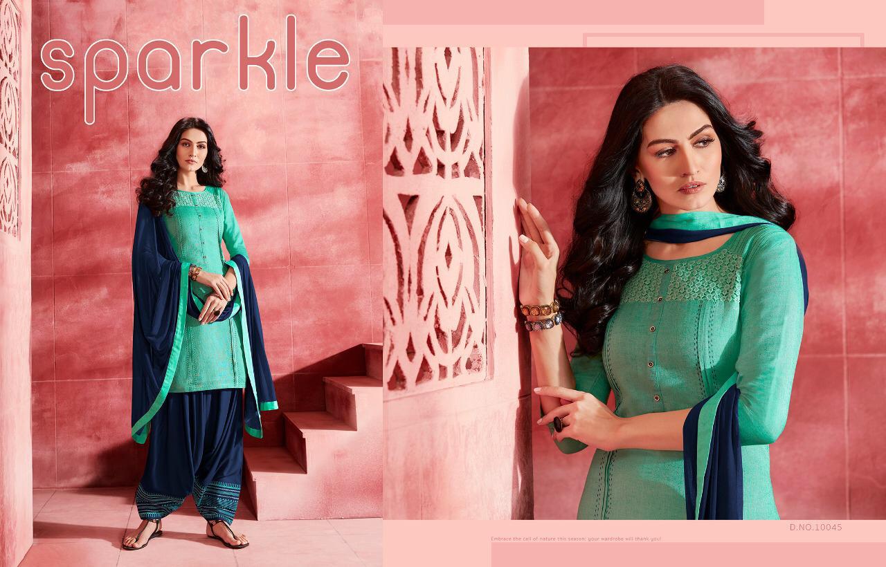 Kajree Presents Esteem By Patiala Beautiful Designer Party Wear Patiala Suit Catalogues Wholesaler