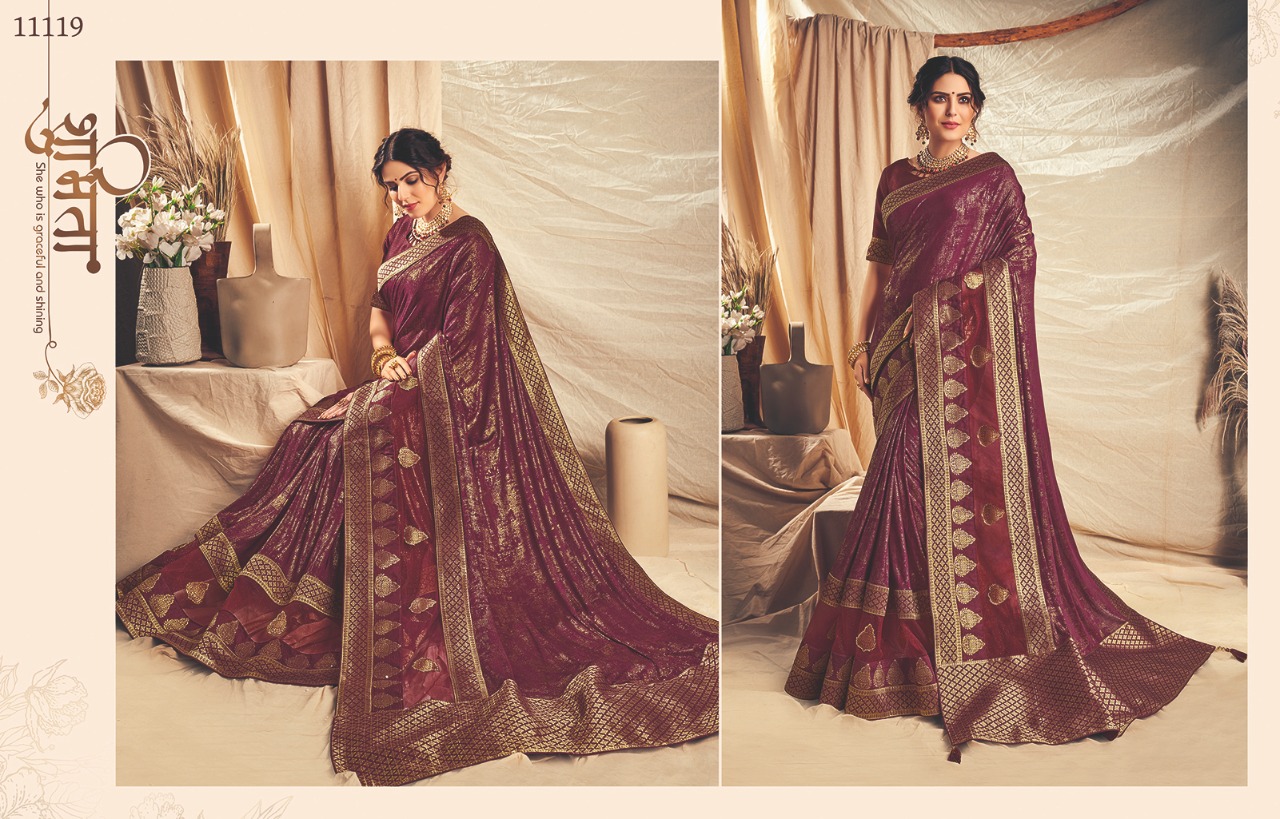 Mahotsav Presents Norita 11100 Kaushiki Beautiful Designer Party Wear Sarees Catalog Wholesaler