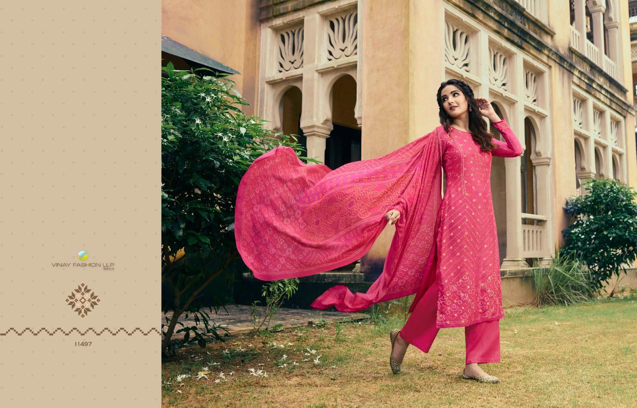 Vinay Presents Kevrin Poonam Vol-2 Beautiful Printed Designer Plazzo Style Salwar Suit Catalog Wholesaler