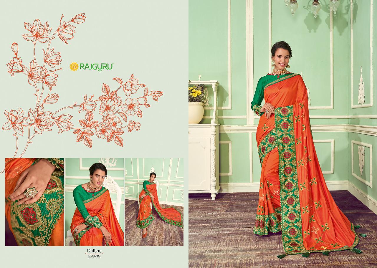 Rajguru Presents Dulhan Vol-5 Designer Party Wear Upcoming Fastive Collection