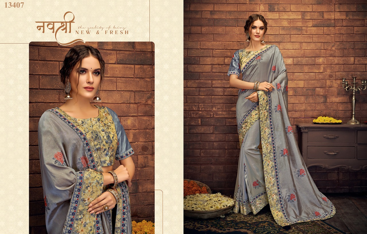 Mahotsav Presents 13400 Series Exclusive Designer Party Wear Sarees Catalogue Wholesaler