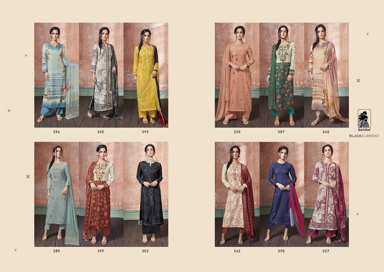 Sahiba Suit Presents Black Currant Pashmina Designer Digital Printed Straight Salwar Suit Catalogue Wholesaler