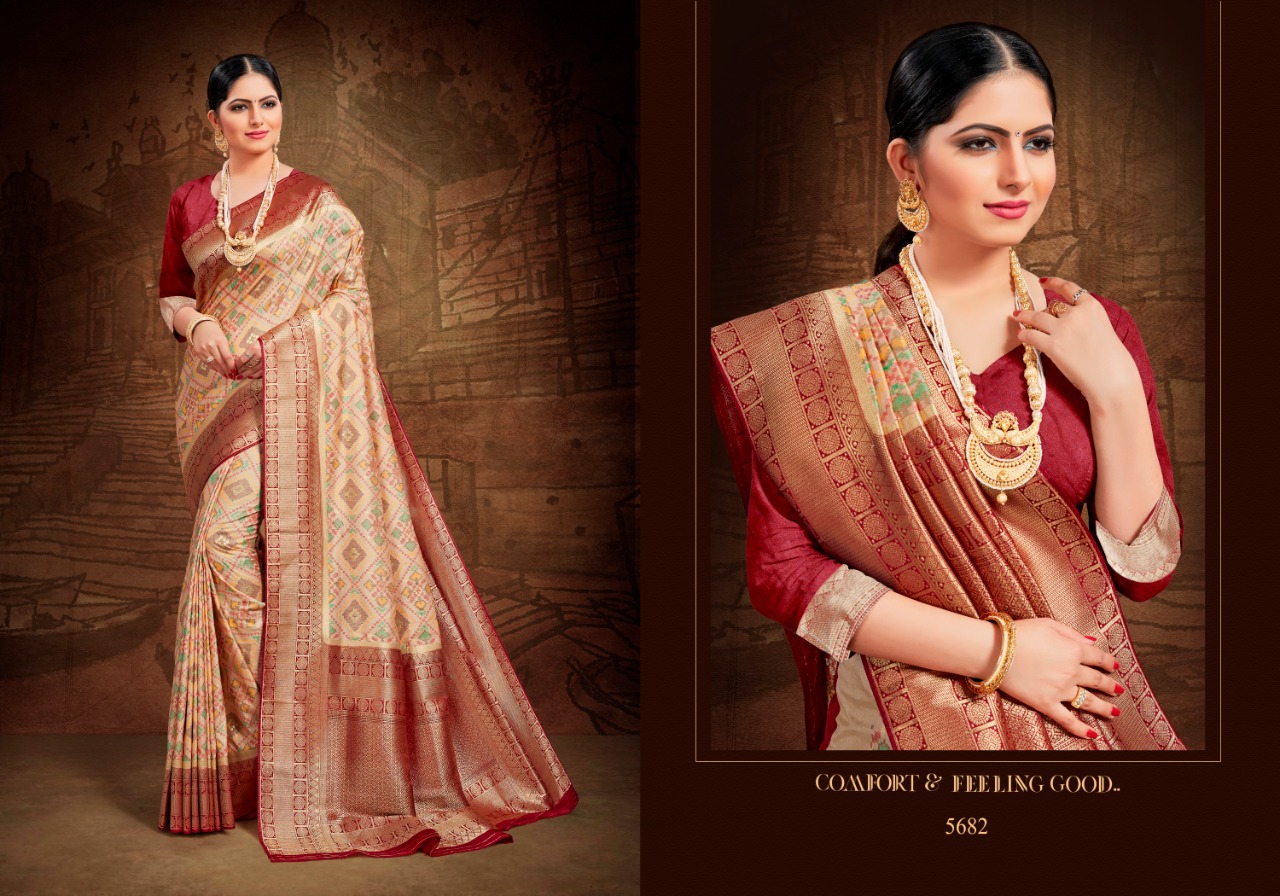 Patang Presents Patola Silk Indian Wedding Wear Silk Sarees Catalog Wholesaler