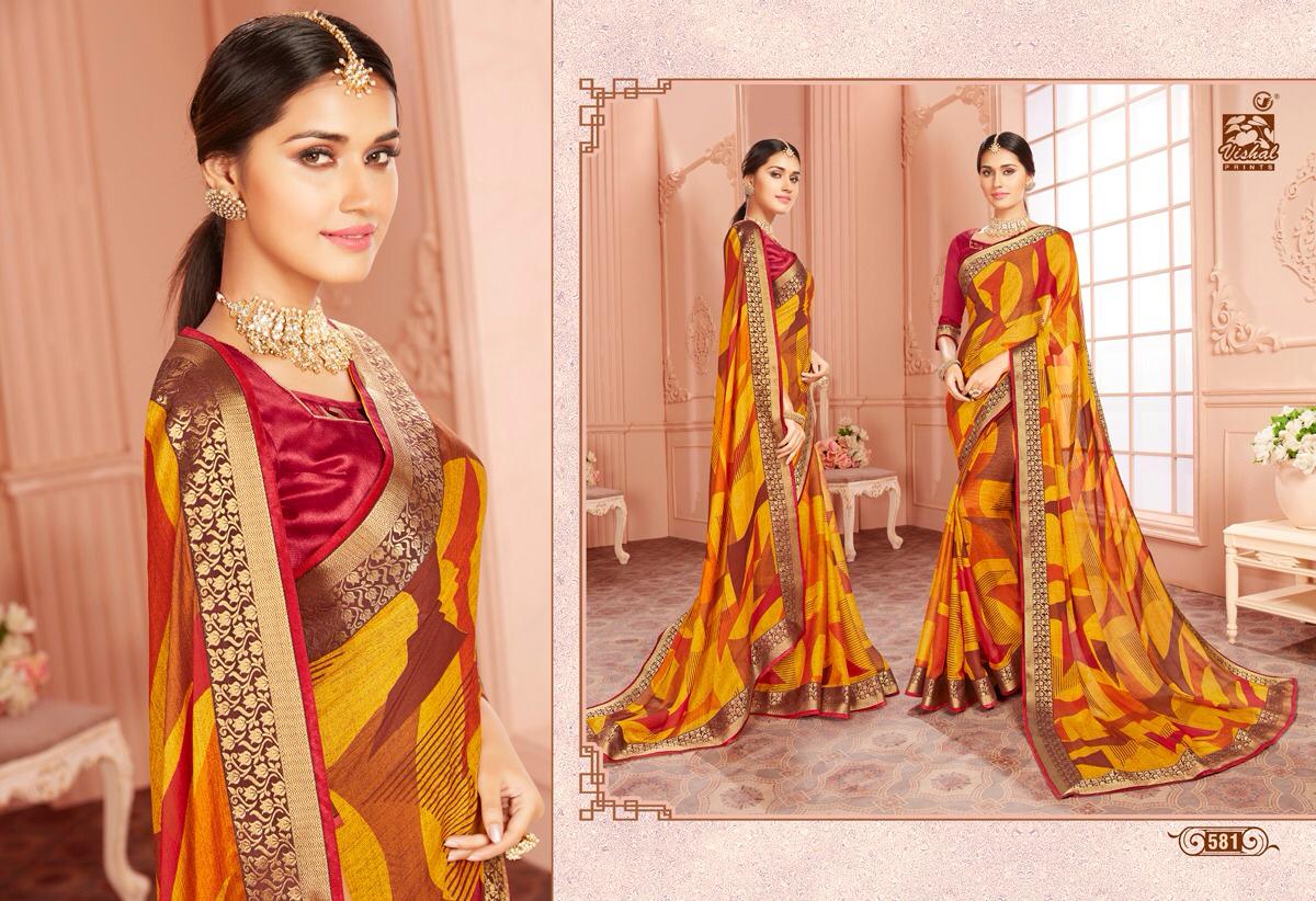 Vishal Sarees Presents Classique Vol-2 Designer Digital Printed Sarees Catalogue Wholesaler And Exporters
