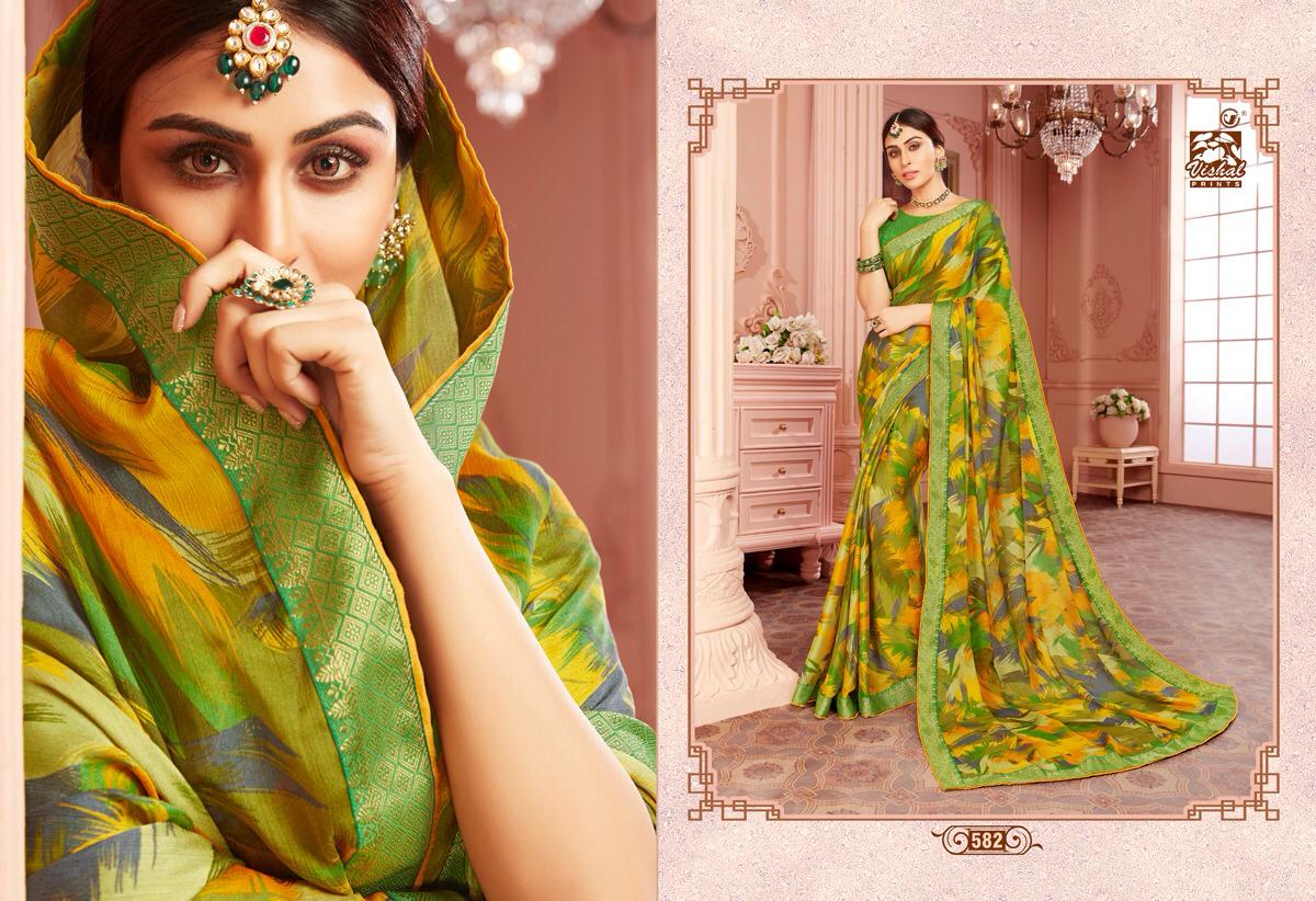 Vishal Sarees Presents Classique Vol-2 Designer Digital Printed Sarees Catalogue Wholesaler And Exporters