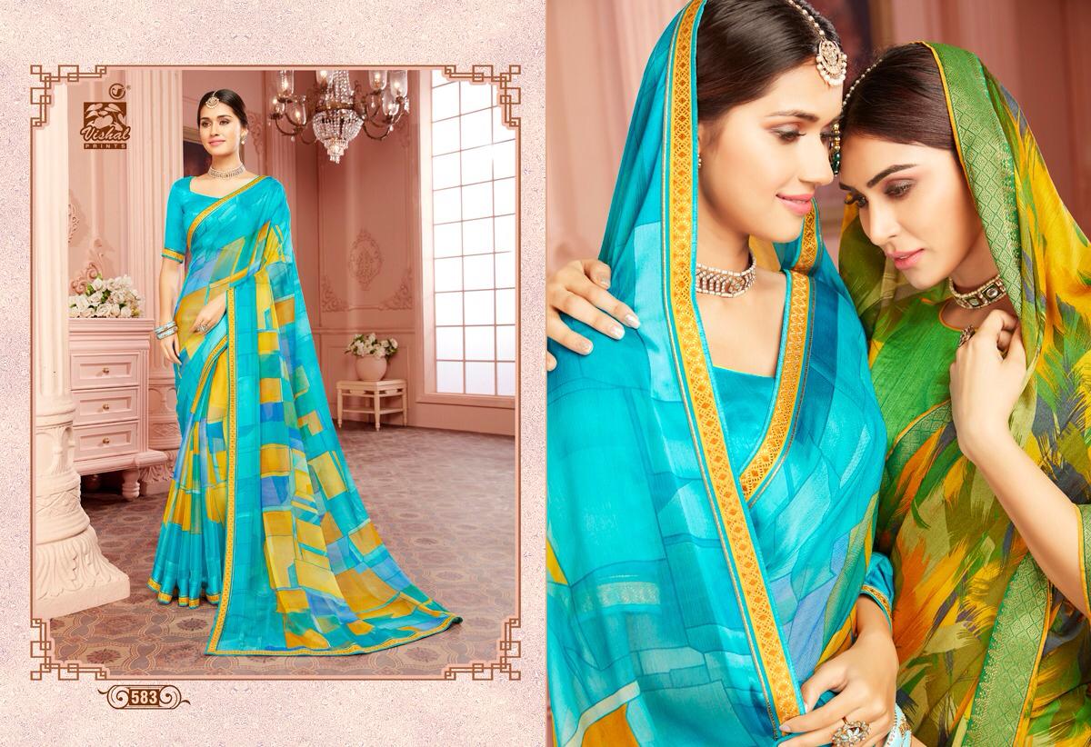 Vishal Sarees Presents Classique Vol-2 Designer Digital Printed Sarees Catalogue Wholesaler And Exporters