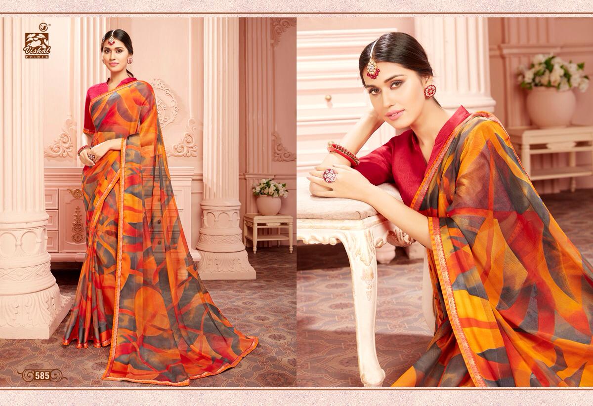 Vishal Sarees Presents Classique Vol-2 Designer Digital Printed Sarees Catalogue Wholesaler And Exporters