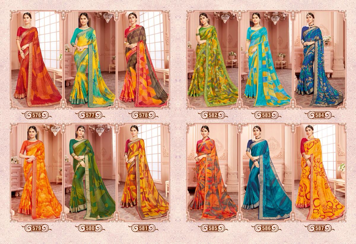 Vishal Sarees Presents Classique Vol-2 Designer Digital Printed Sarees Catalogue Wholesaler And Exporters