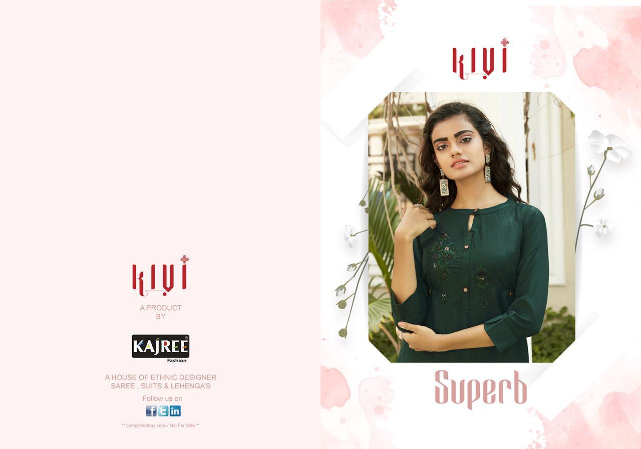 Kivi Presents Superb Beautiful Designer Kurtis With Plazzo Collection At Wholesale