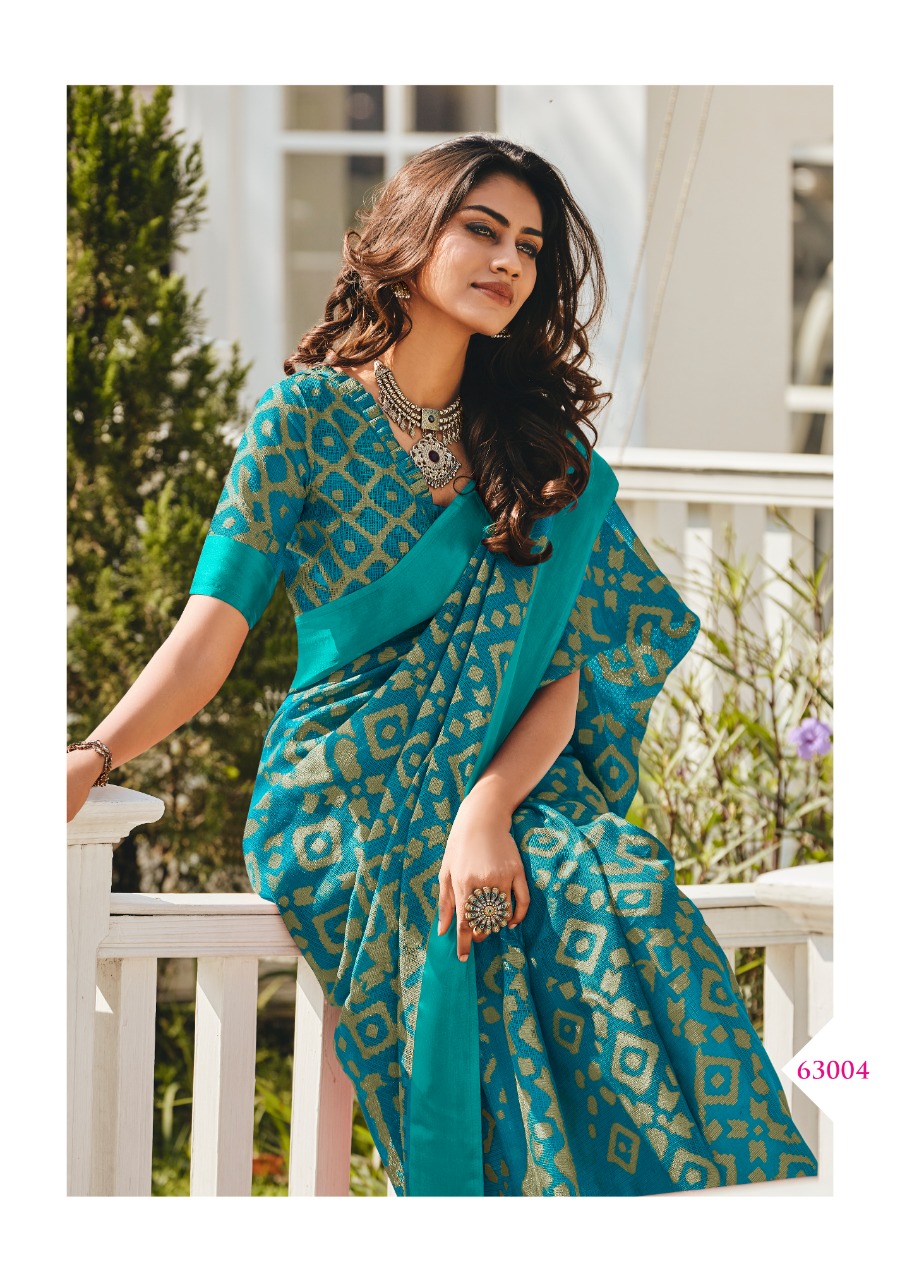 Lt Sarees Presents Guzarish Indian Traditional Wear Printed Kota Brasso Sarees Catalogue Wholesaler