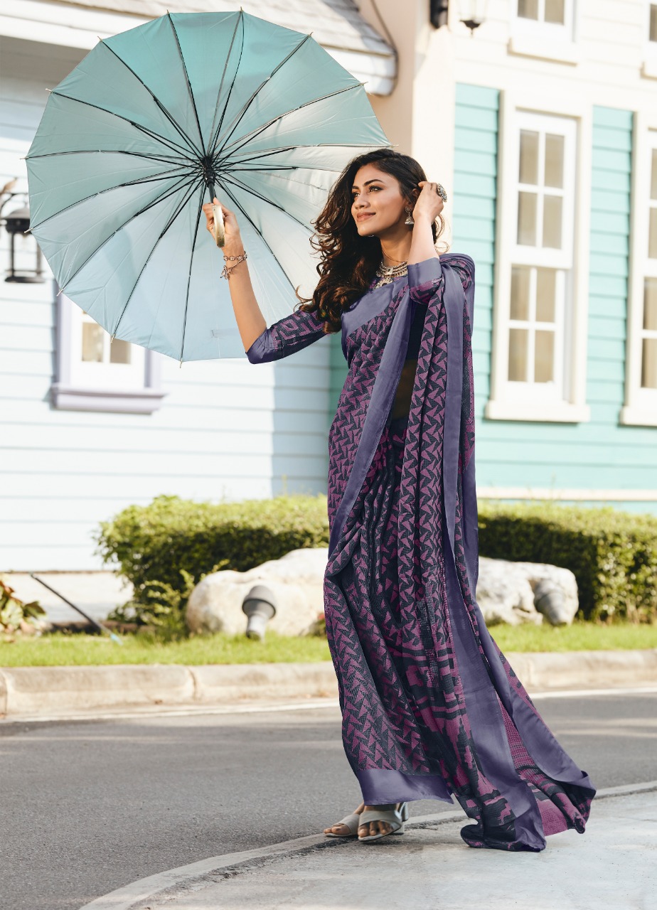 Lt Sarees Presents Guzarish Indian Traditional Wear Printed Kota Brasso Sarees Catalogue Wholesaler
