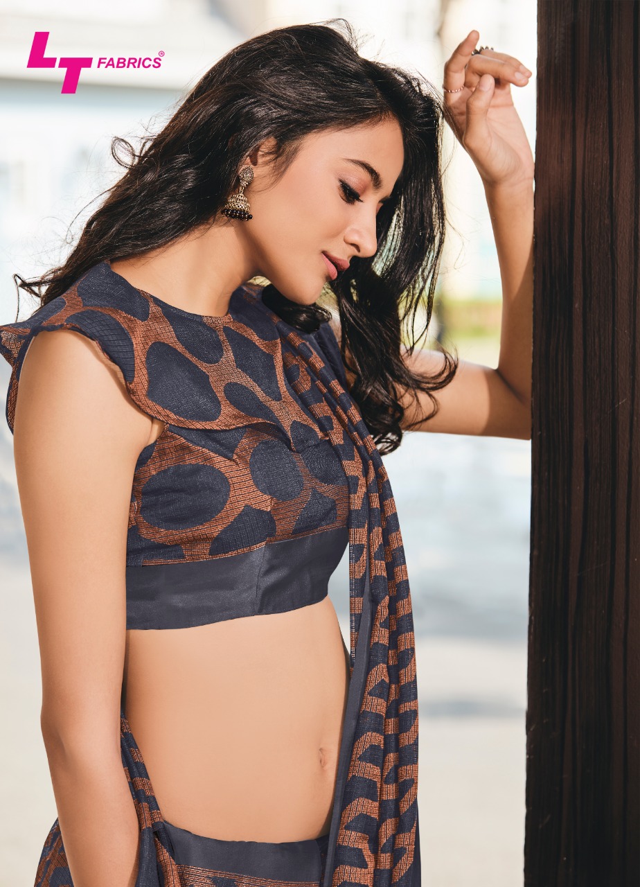 Lt Sarees Presents Guzarish Indian Traditional Wear Printed Kota Brasso Sarees Catalogue Wholesaler