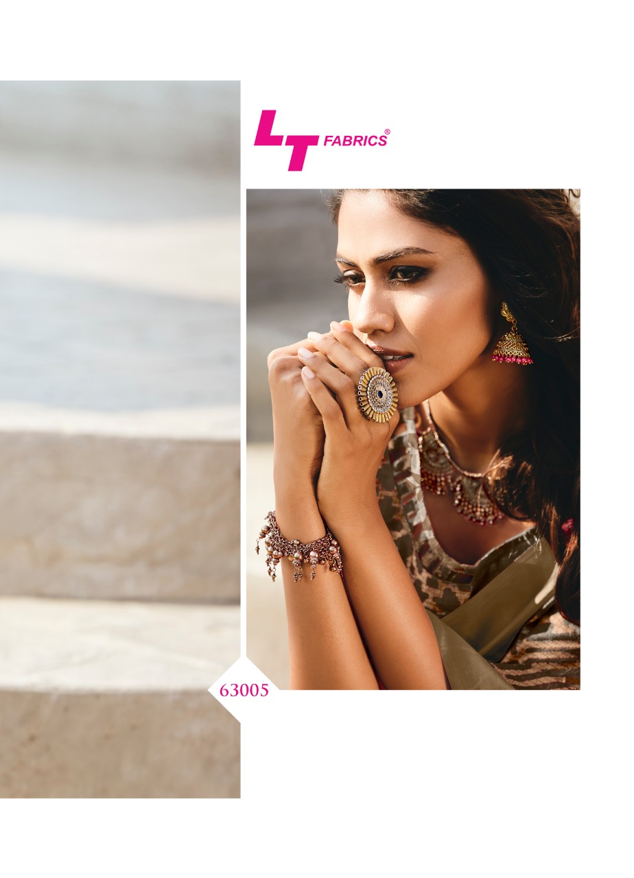 Lt Sarees Presents Guzarish Indian Traditional Wear Printed Kota Brasso Sarees Catalogue Wholesaler