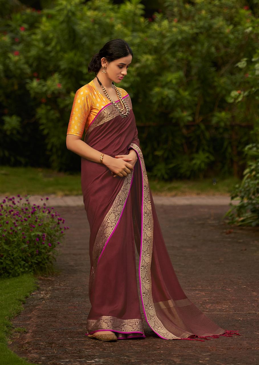 Lt Sarees Presents Mishka Exclusive Designer Party Wear Viscose Sarees With Fancy Blouse Catalogue Wholesaler And Exporters