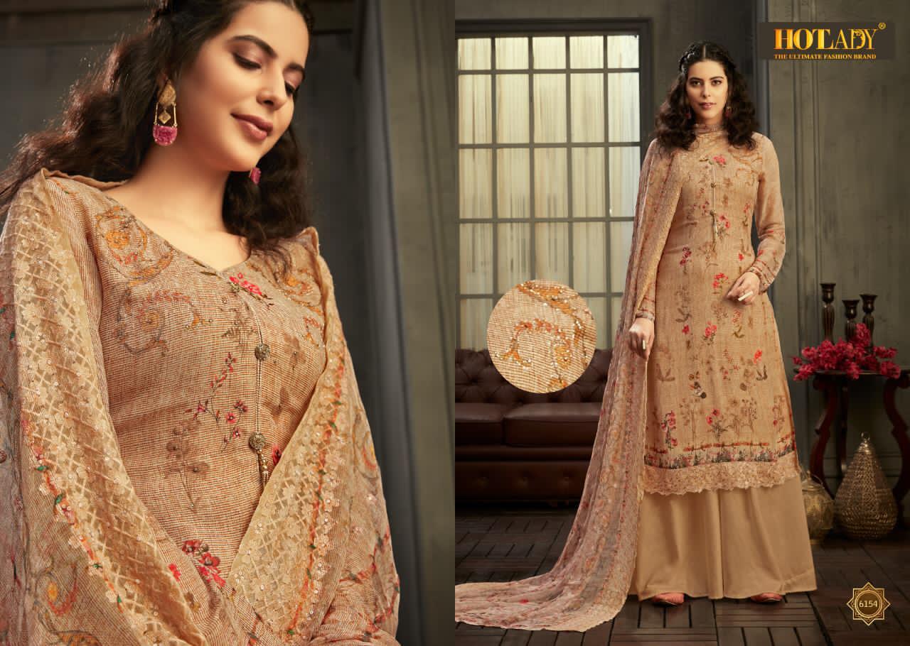 Hotlady Presents Samisha Exclusive Designer Party Wear Plazzo Style Salwar Suit Catalogue Wholesaler