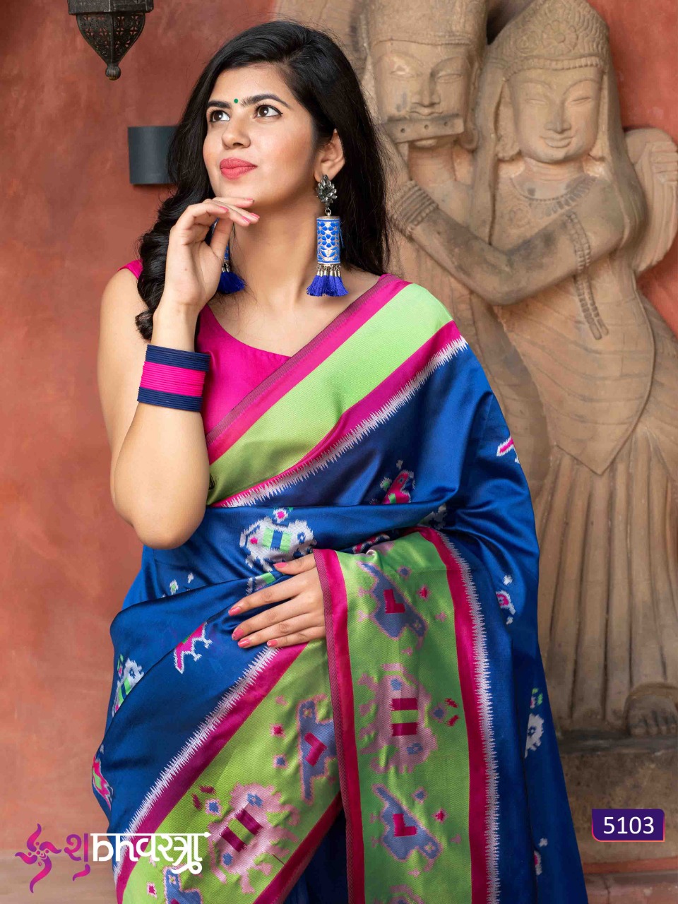 Shubhvastra Presents Patola Vol-1 Exclusive Designer Party Wear Patola Silk Sarees Catalogue Wholesaler