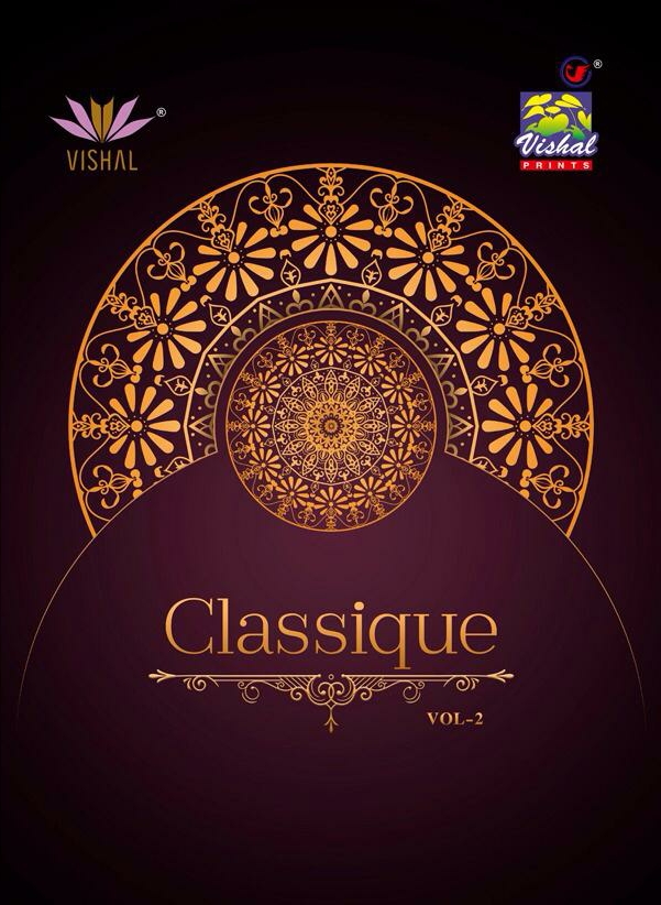 Vishal Sarees Presents Classique Vol-2 Designer Digital Printed Sarees Catalogue Wholesaler And Exporters