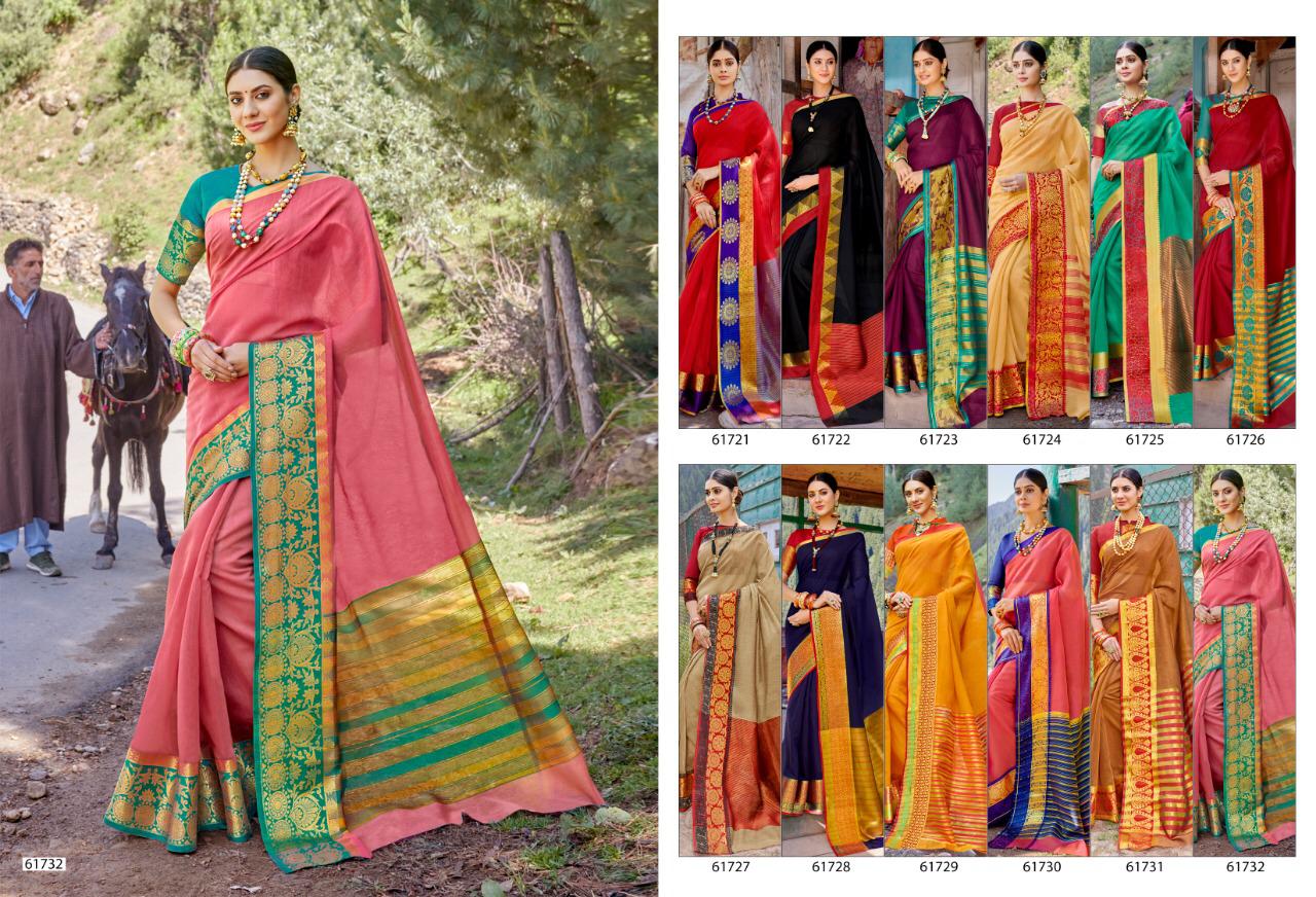 Life Style Presents Khadi Silk Vol 20 Daily  Wear Chanderi Silk Sarees Catalog Wholesaler