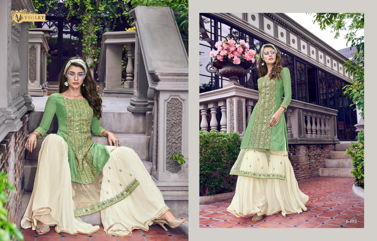Swagat Presents 6401 To 6409 Beautiful Designer Party Wear Salwar Suit Catalog Wholesaler