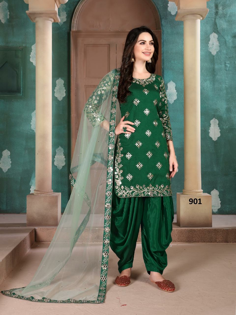 Twisha Presents Aanaya Vol-109 Art Silk Designer Salwar Suit Wholesaler