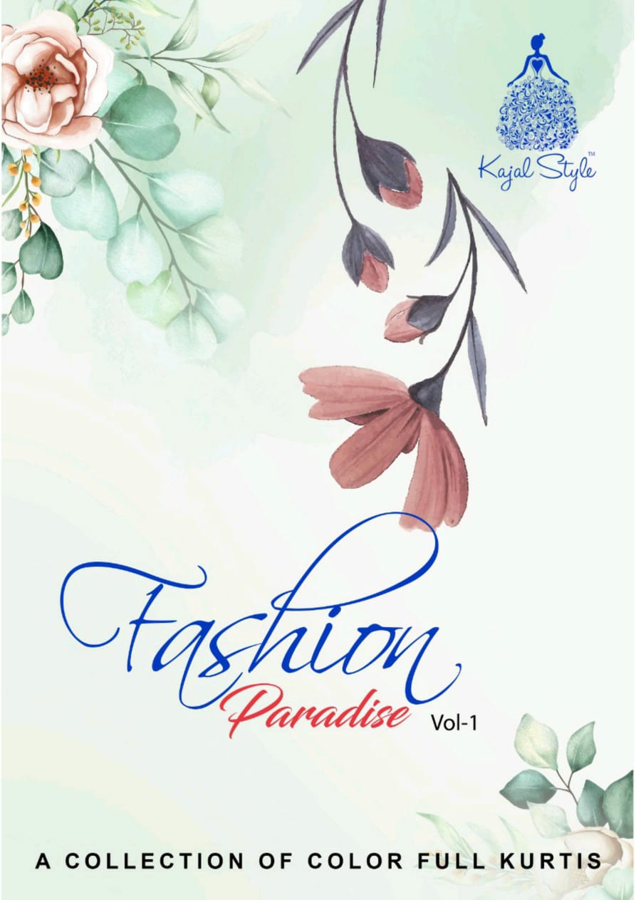 Kajal Style Presents Fashion Paradies Vol-1 Rayon Print Kurtis With Plazzo Sharara And Pant Pair Collection
