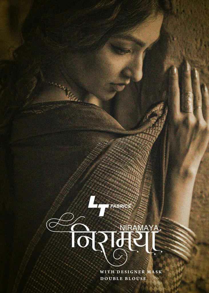 Lt Sarees Presents Nirmaya Fancy Designer Double Blouse Concept Pure Chinon Chiffon Sarees Catalogue Wholesaler And Exporters